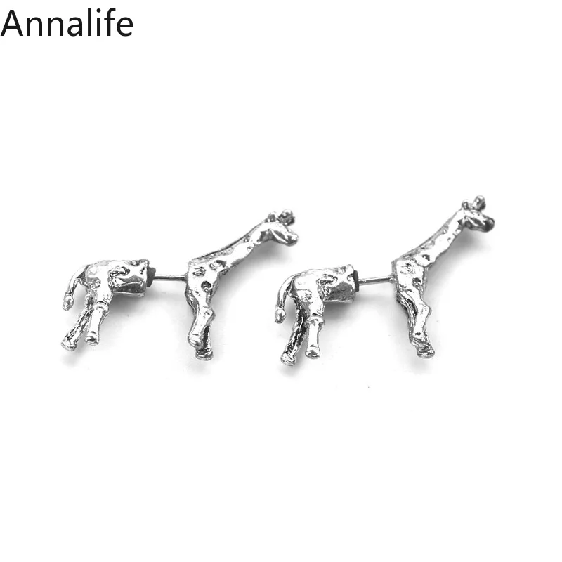 Новинка 2019 милая фотография жирафа реальный подарок для женщин украшения