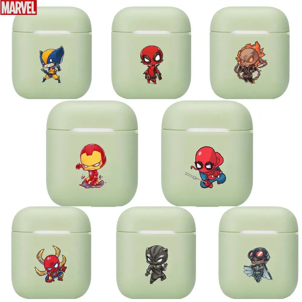 

Популярные мягкие силиконовые чехлы hero для Apple Airpods, защитный чехол для беспроводных наушников стандарта Bluetooth для Apple Air Pods