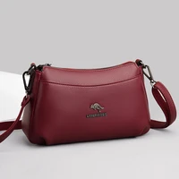 lychee pattern shoulder bags for women luxury soft leather crossbody bag brand design messenger bag ladies vintage handbags sac