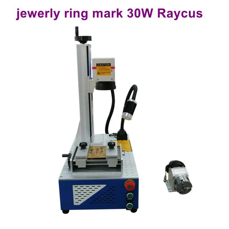 Лазерная маркировочная машина 30 Вт лазерный маркер источник Raycus для металла