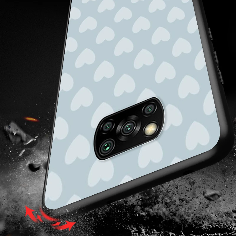 Силиконовый мягкий черный чехол для телефона Genshin Impact Game Xiaomi Poco X3 GT NFC M3 F3 C3 M2 F2 X2 Pro