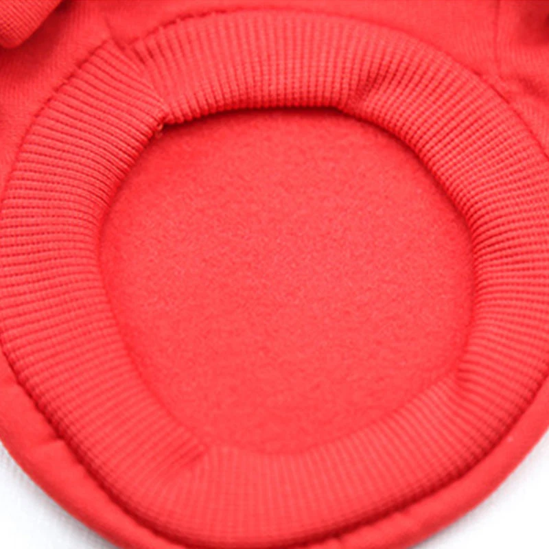 Осенне зимняя теплая мягкая одежда для собак Классическая однотонная домашних