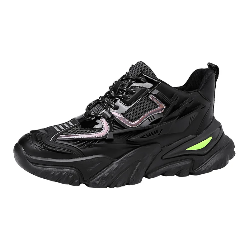 

HUNU popular logo Men's Shoes Spring New Sports and Leisure Men's Dad Shoes Korea Edition Fashion Shoes Low top shoes