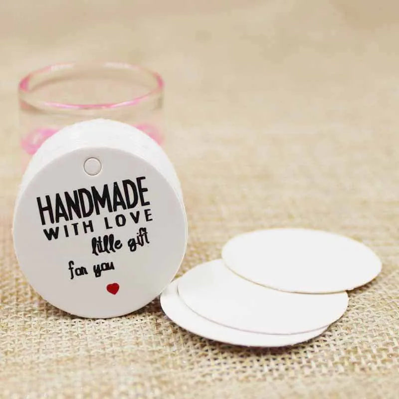 100 шт. ярлыки для одежды | Дом и сад