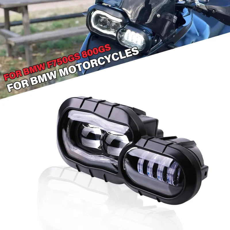 Светодиодные фары в сборе для BMW F800GS приключения к мотоциклу| |