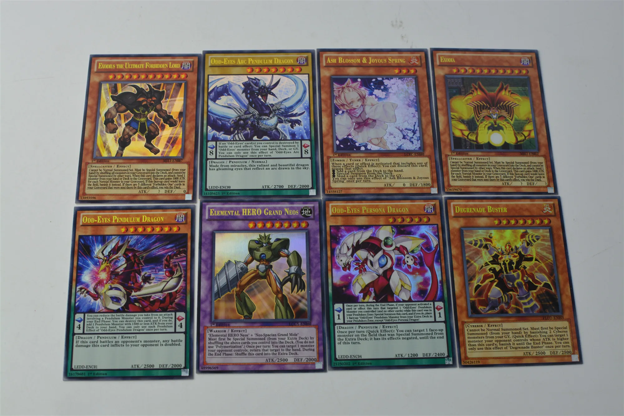 Yugioh Легенда колода 216/240 шт набор с коробкой Yu Gi Oh Аниме игровая коллекция карт