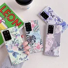 Роскошный чехол с цветочным покрытием для Samsung Note 20 S20 Ultra S10 S9 S8 S20 FE Note 10 Plus A51 A71 A40 A50 A70 A52 A72, силиконовый чехол