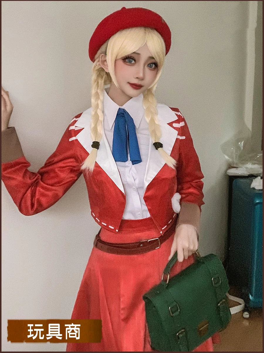 

Anime! Identity V Anne Lester Toyman Survivors Game Suit Elegant Uniform Cosplay Costume Halloween Party Role Play Outfit Women