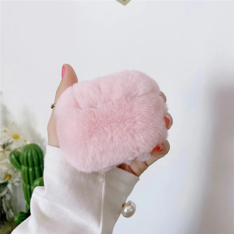 

Luxury Plush Protective Covers for Airpods 1 and 2, Stylish Airpods 3 Protective Covers for Girls