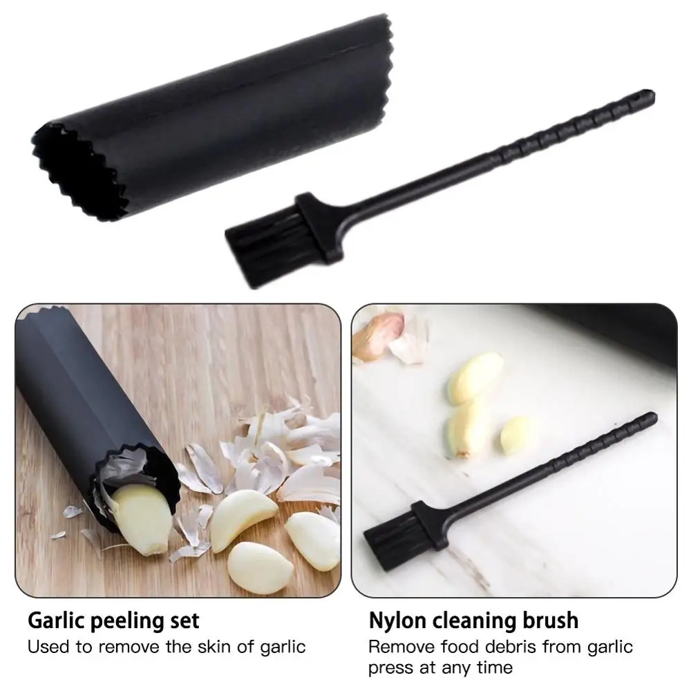

Stainless Steel Garlic Presses Manual Garlic Mincer Chopping Garlic Tools Curve Fruit Vegetable Tools Handheld Kitchen Gadgets