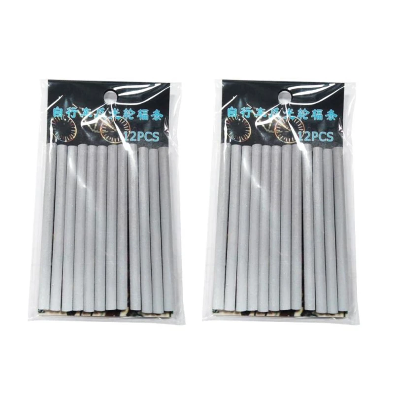 

24pcs Bike Reflective Stickers Warning Strip Bicycle Wheel Spoke Reflector Mountain Rear Bike Reflector Light