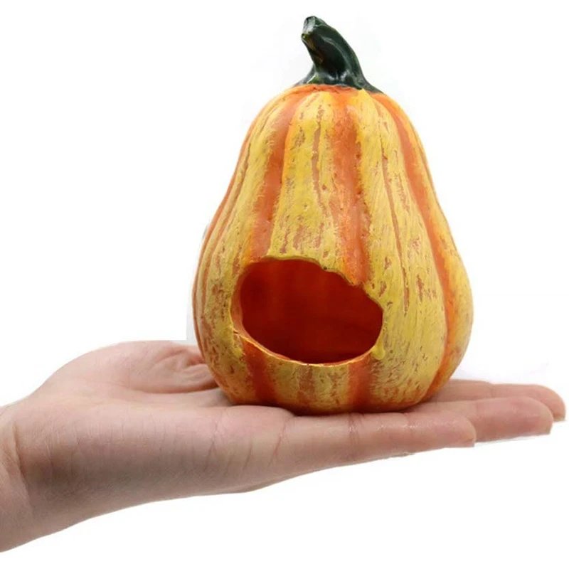 Полимерная тыква украшение для аквариума искусственное искусственная