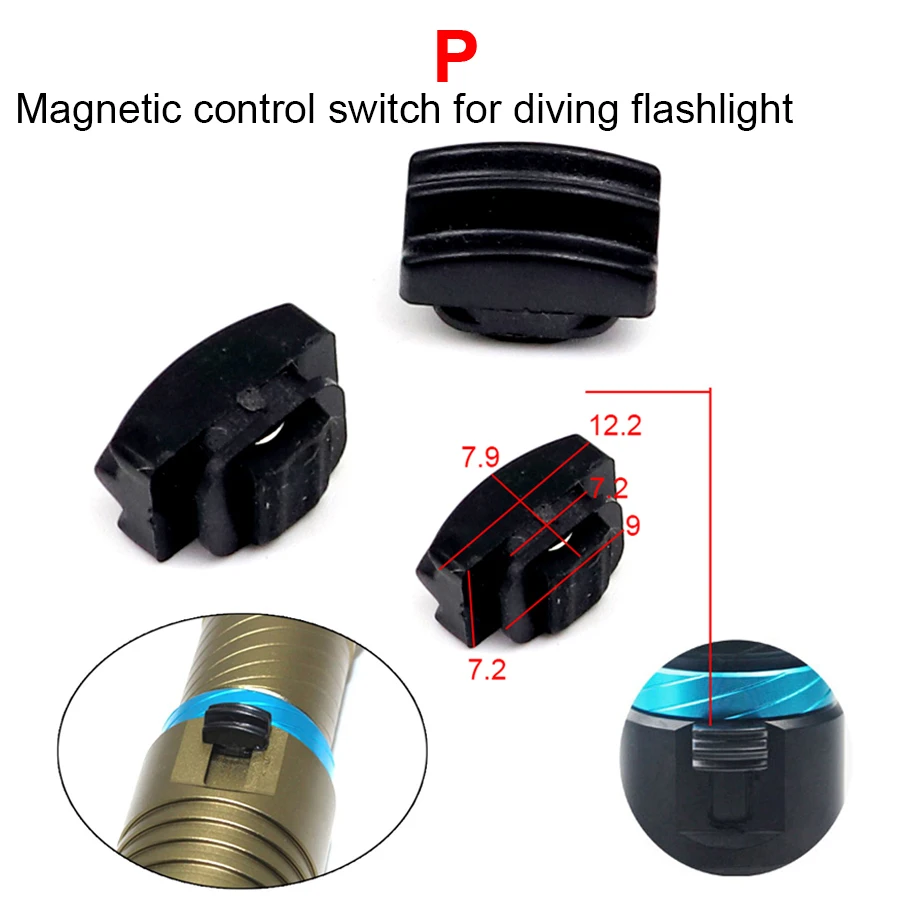 Различные светодиодные ламсветильник-вспышки Φ 501B 502B C8 нажимная кнопка клик