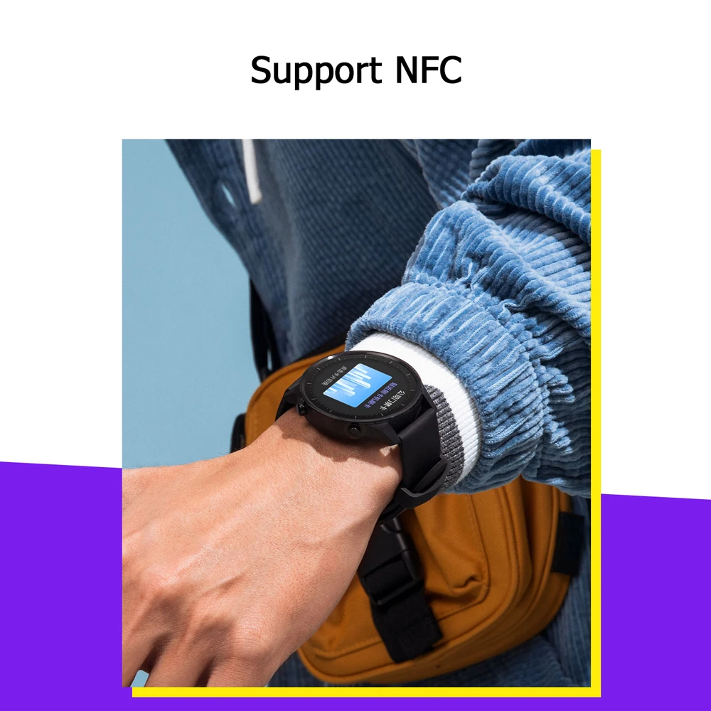 Новые часы Xiaomi цветные GPS модные Young NFC WIFI браслет наручные спортивные Bluetooth фитнес
