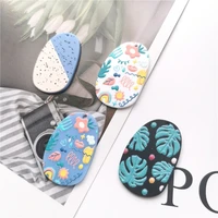 50pcs acetate macaron colorful flower plant spot jewelry accessories hand made earrings connectors diy pendant components charms