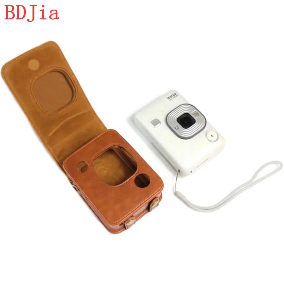 2019 Новый чехол для камеры из искусственной кожи сумка Fujifilm instax mini LiPlay с плечевым