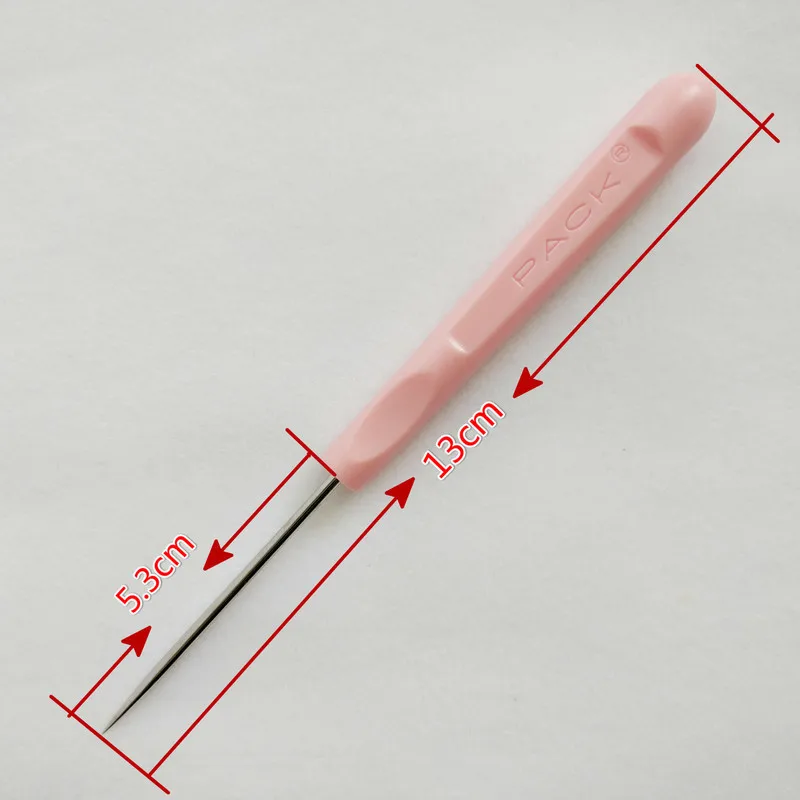 3 шт. пластиковые ручки для шитья шило спицы стальные кромки вязания крючком