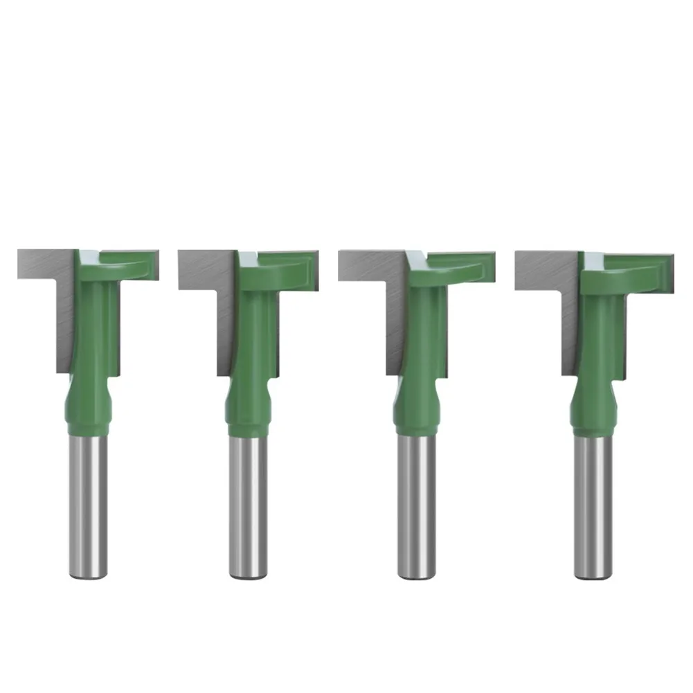 

1pcs T-groove Planer Head With 8mm Shank Straight Edge Slotting Milling Cutter With Handle, Suitable For Woodworking Tool Parts