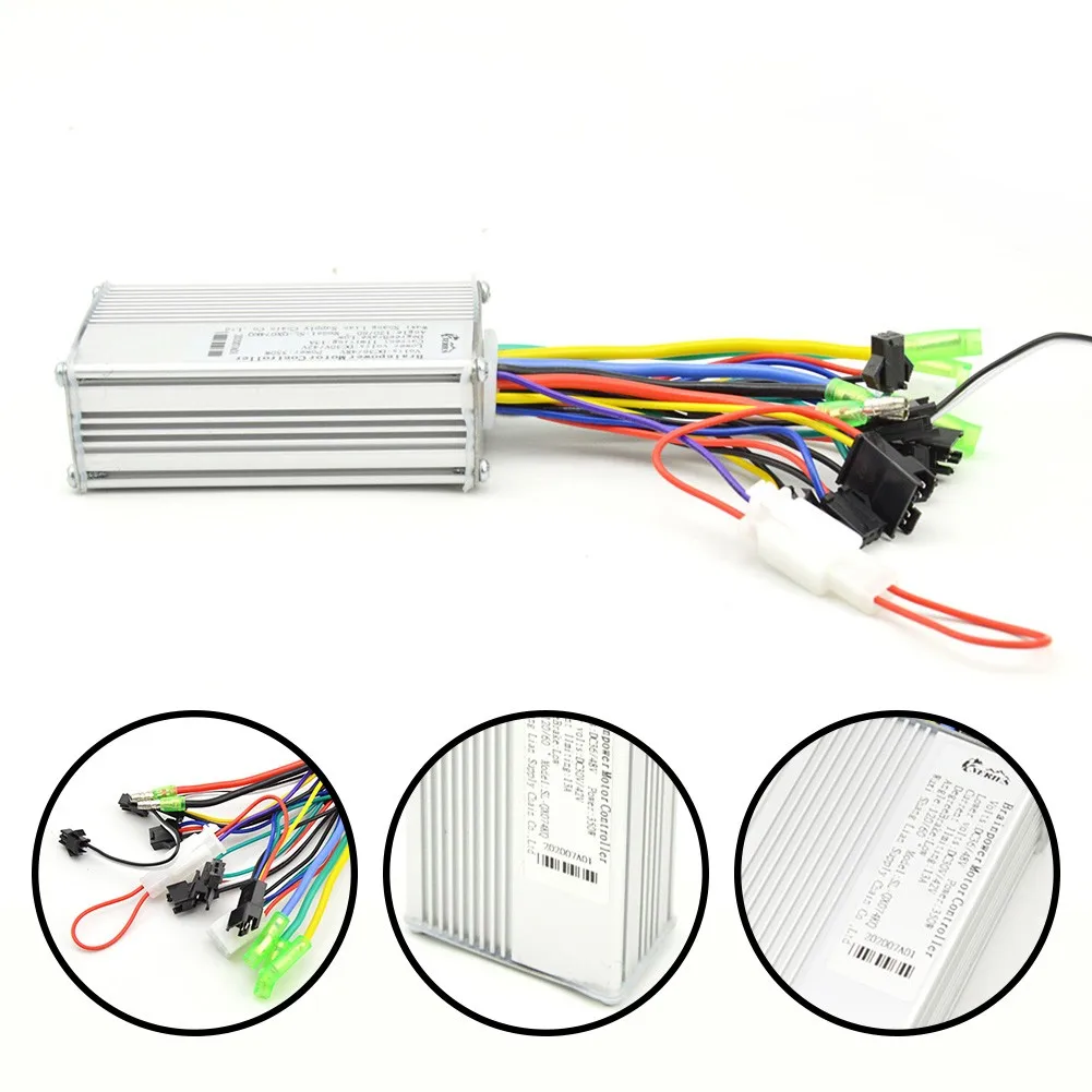 

36V-48V 500W 13A Electric Bicycle E-Bike Scooter Brushless Controller Alloy Controller For Electric Bicycles Cars Scooters Parts