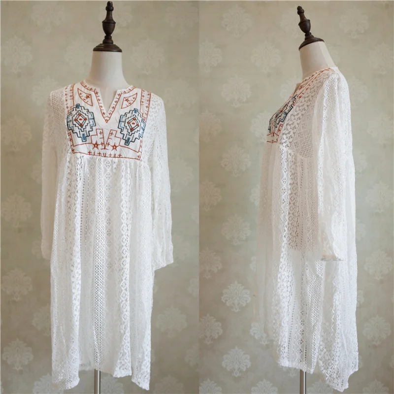 Кружевная Пляжная накидка парео пляжная одежда для плавания женское пляжное