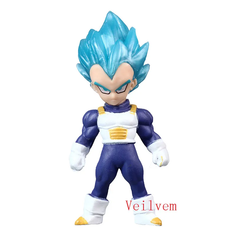 Dragon Ball Z Resurrection F Golden Frieza freeza морозильник против Гоку фигурка модель игрушки ПВХ Коллекционная кукла - Цвет: 8cm MINI size DRX20
