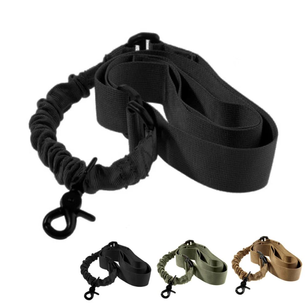Нейлоновый Тактический одноточечный регулируемый банджи система ремней для