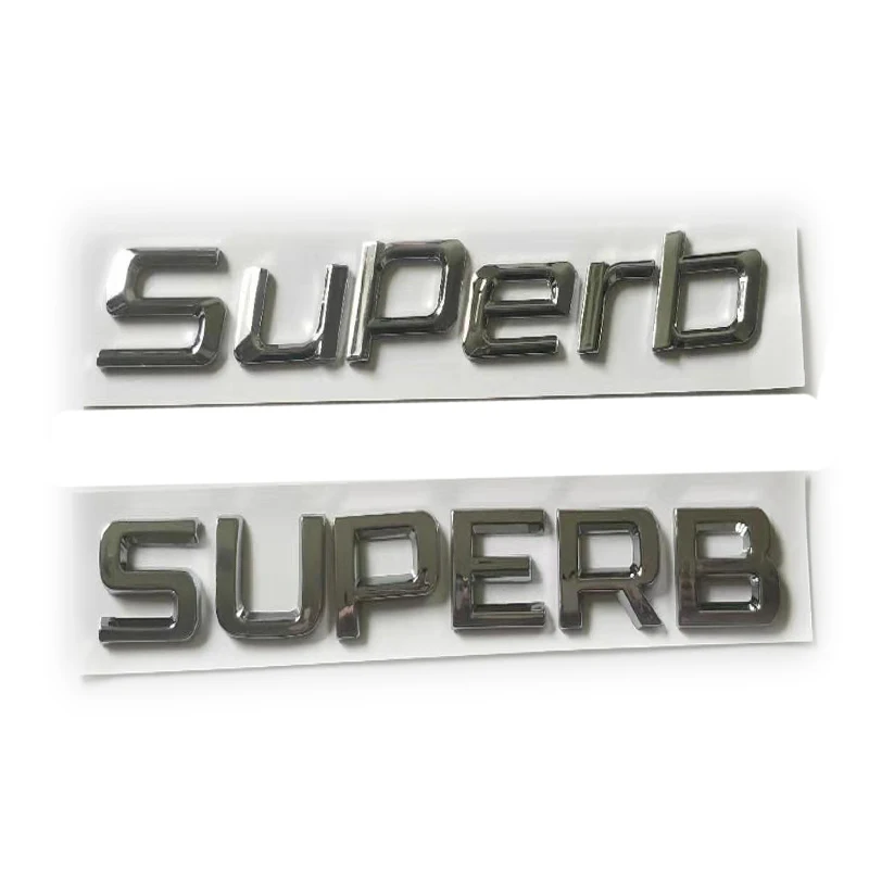 Новинка крышка багажника для 3D наклейка из АБС-пластика с буквами алфавитная