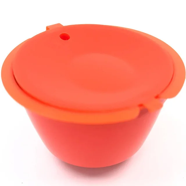 1 pcs orange 3 шт./компл. многоразового Dolce Gusto Кофе Капсула Nescafe dolce gusto многоразового пользования капсулы gusto капсулы combinacapsule пополнения 3 цвета - Цвет: 1 pcs orange
