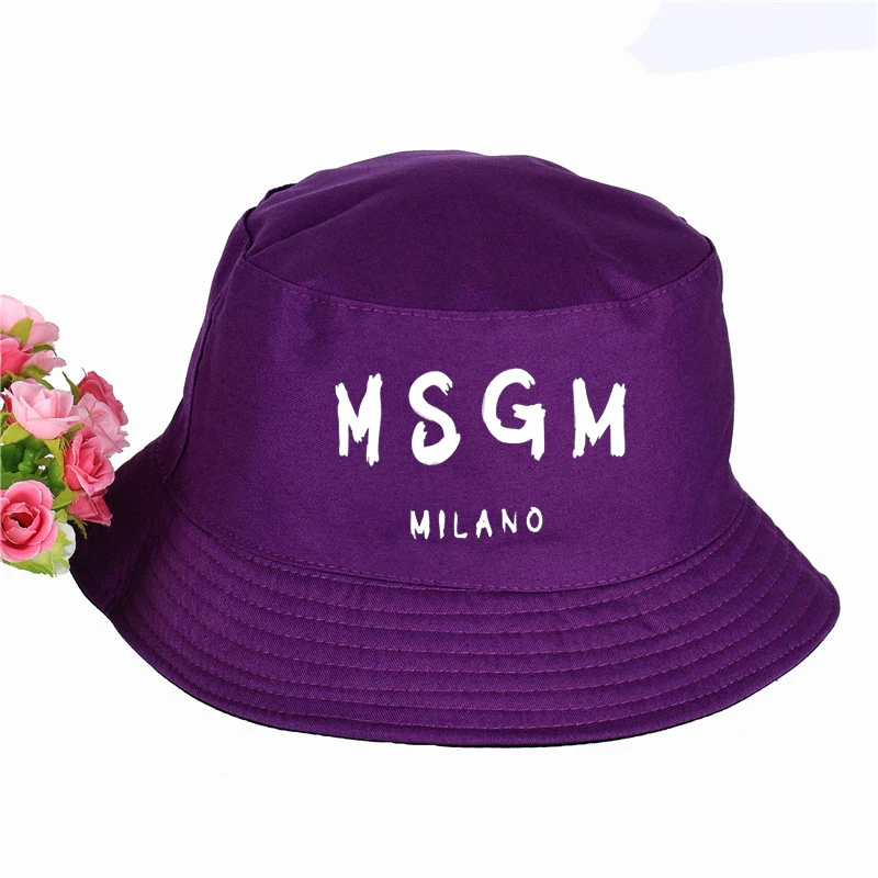 Msgm логотип унисекс Панама, шляпа-Панама высокого качества Летняя Спортивная Кепка солнцезащитный козырек рыбалка, рыбак шляпа