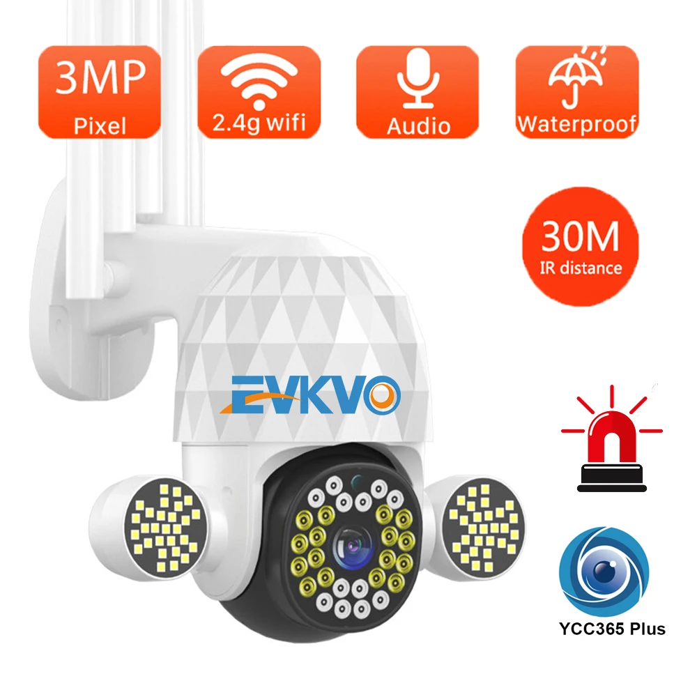 

Миниатюрная IP-камера для системы видеонаблюдения, 1080P, PTZ, 3 Мп