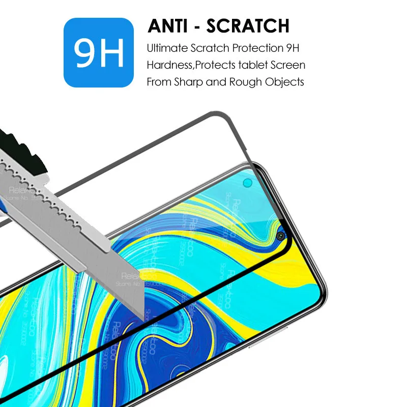 Защитное стекло 9D для xiaomi redmi note 9 s note9s не защита экрана объектива камеры защитная