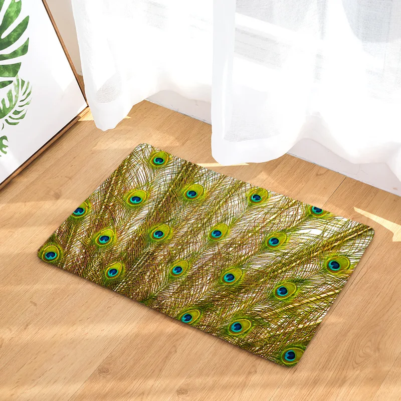 Новый продукт термотрансферный фланелевый японский павлин цифровая печать