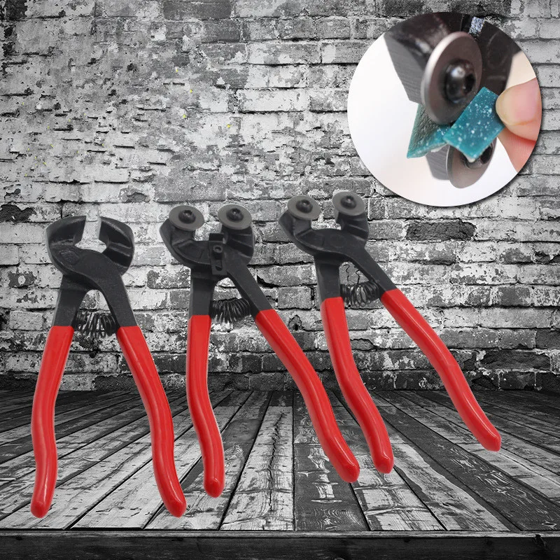 DIY Мозаика блок керамическая плитка резак инструмент два круглых колеса плоские