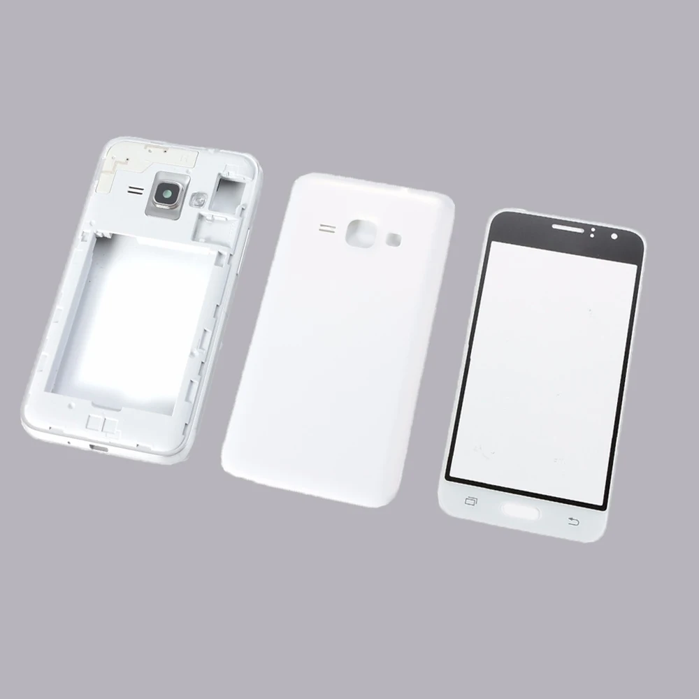 Для Samsung Galaxy J1 2016 J120F J120H J120M передняя внешняя стеклянная панель сенсорный экран
