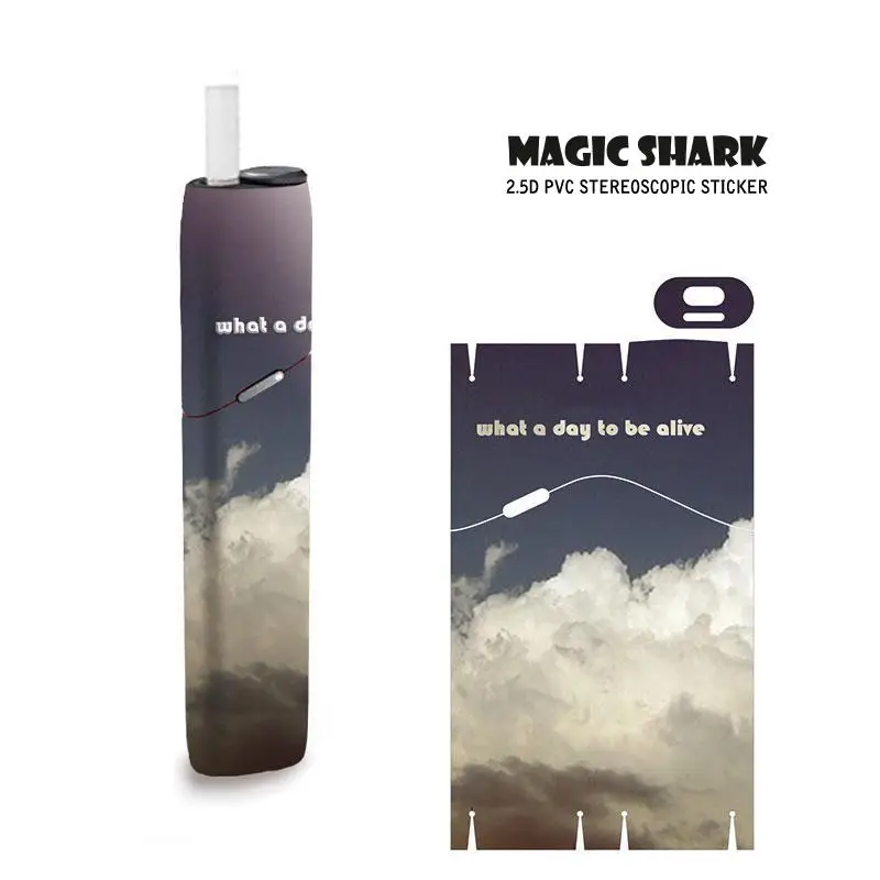 Чехол Magic Shark Tree наклейка с пейзажем для IQOS3 Multi Защитная пленка IQOS 3 Skin прочная не