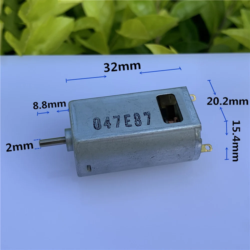 Микро 180 DC Мотор 3V 3 7 V 5V 6V 4 31500RPM плоский маленький с охлаждающим отверстием