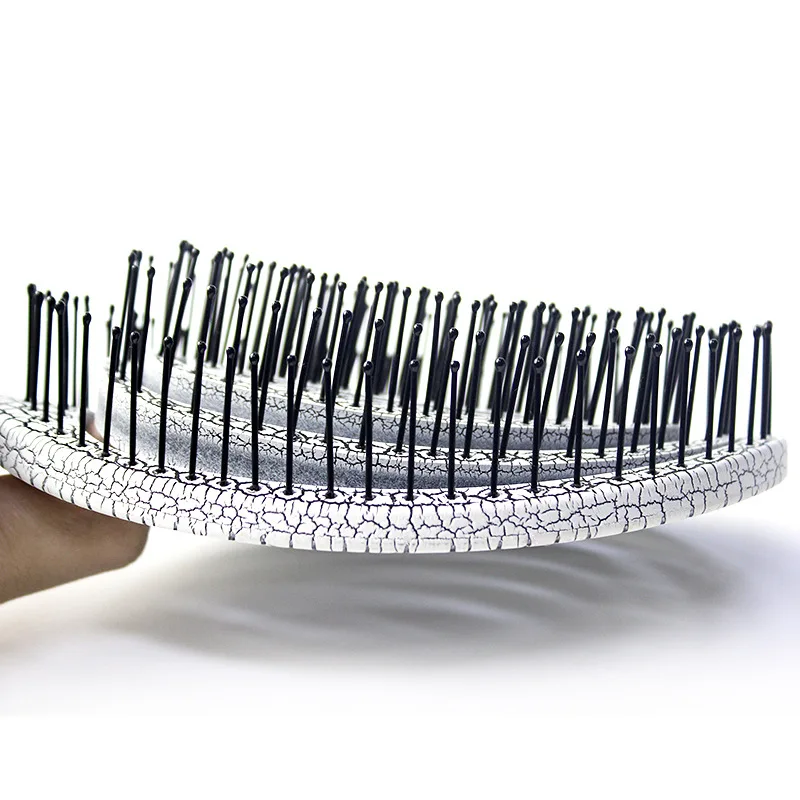 Антистатическая Расслабляющая эластичная Массажная расческа портативная щетка