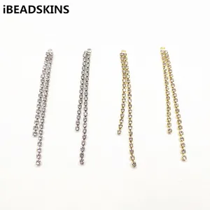 Новое поступление! 70x4 мм 100 шт. Стразы, подвеска-цепочка с когтями для сережекаксессуаров для сережекискусственных элементов сделай сам