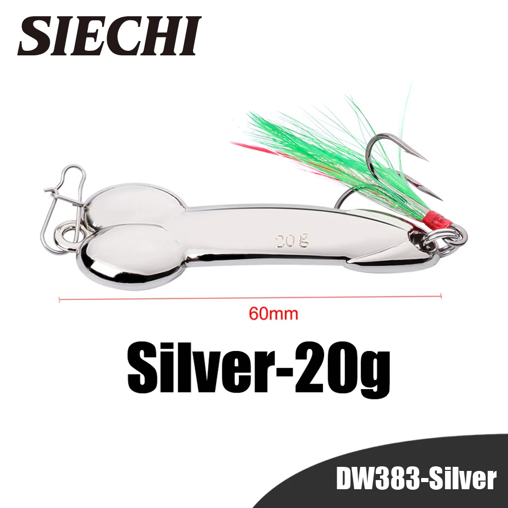 1 шт. SIECHI ложки рыболовные приманки 5g-10g-15g-20g-28g-35g-43g-50g серебряная металлическая