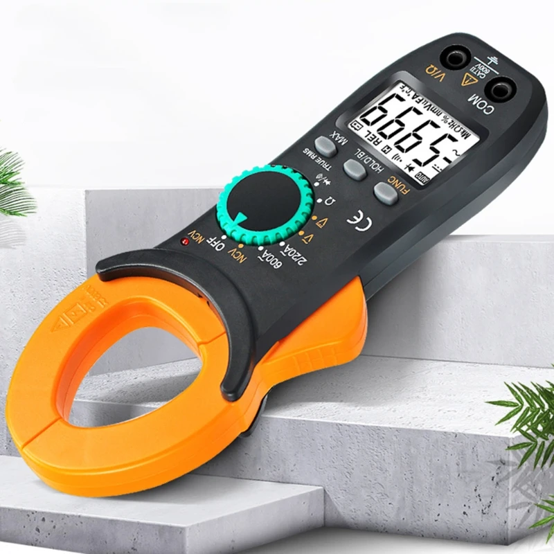 

2021 New NCV High-precision Fast Positioning 15 Functions Measures Voltage Current 10-1000mA Clamp Opening 55 mm