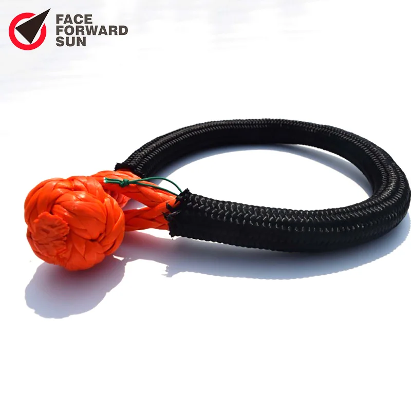 Бесплатная доставка оранжевая веревочная Скоба 8 мм * 150 для лебедки ATV