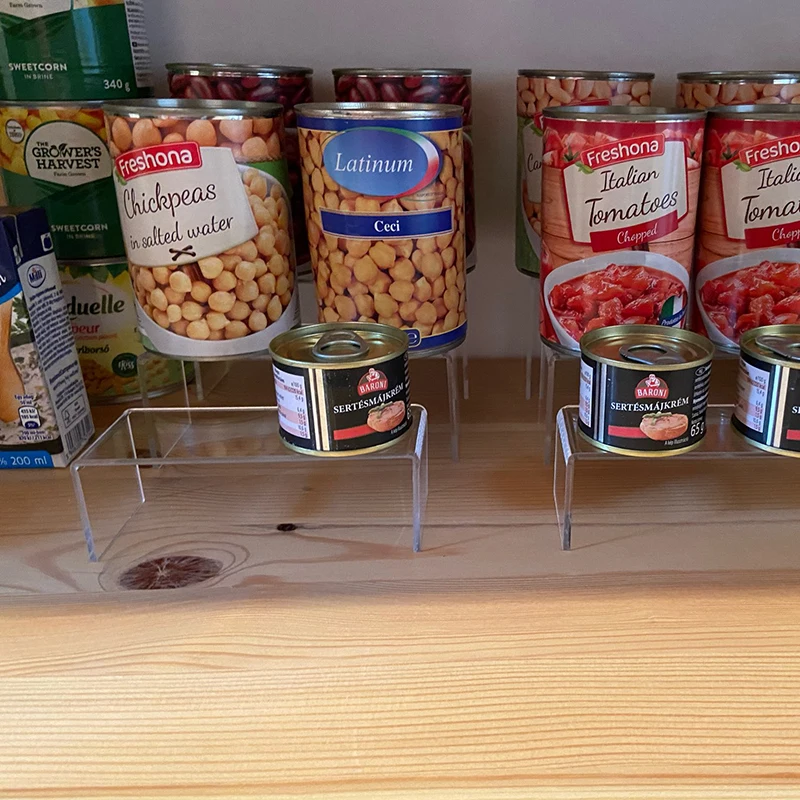 

3Pcs/set 3mm Acrylic Display Stand Hand-made Doll Jewelry Model Nail Polish Display Holder Storage Rack Shelf Display Cabinet