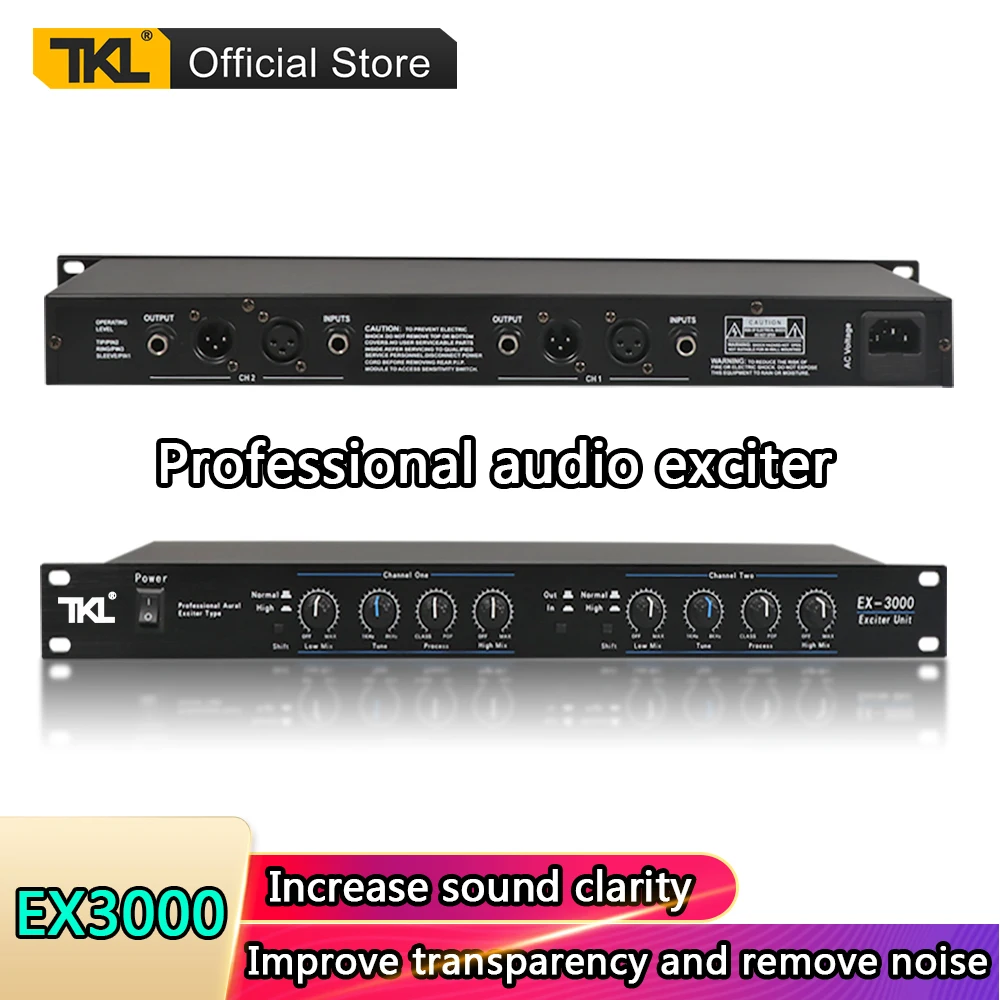 TKL EX 3000 профессиональный аудио Exciter сценический Аудиопроцессор 2 - Цена: 6 356,08 руб.
