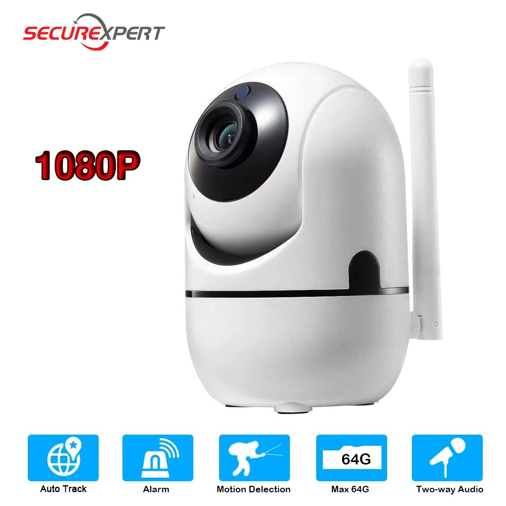IP-камера для домашнего видеонаблюдения 1080P/720P Wi-Fi | Безопасность и защита