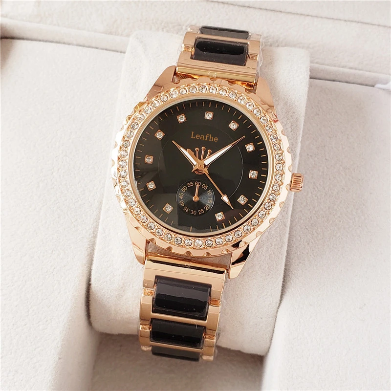 

Fashion Quartz Watch Stainless Steel Material Dial Diameter 38mm Women's Watches