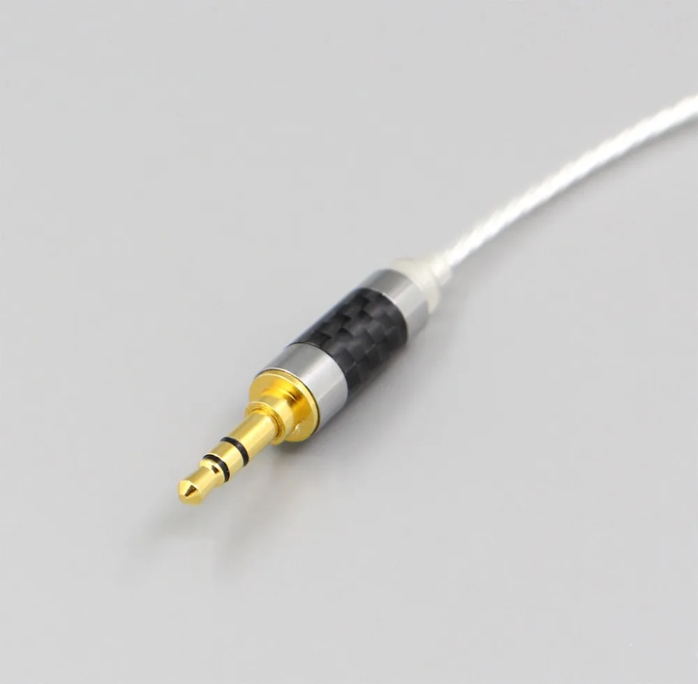 LN004821 3,5 мм OCC+ посеребренный медный кабель для наушников Sennheiser HD800 HD820 HD820s