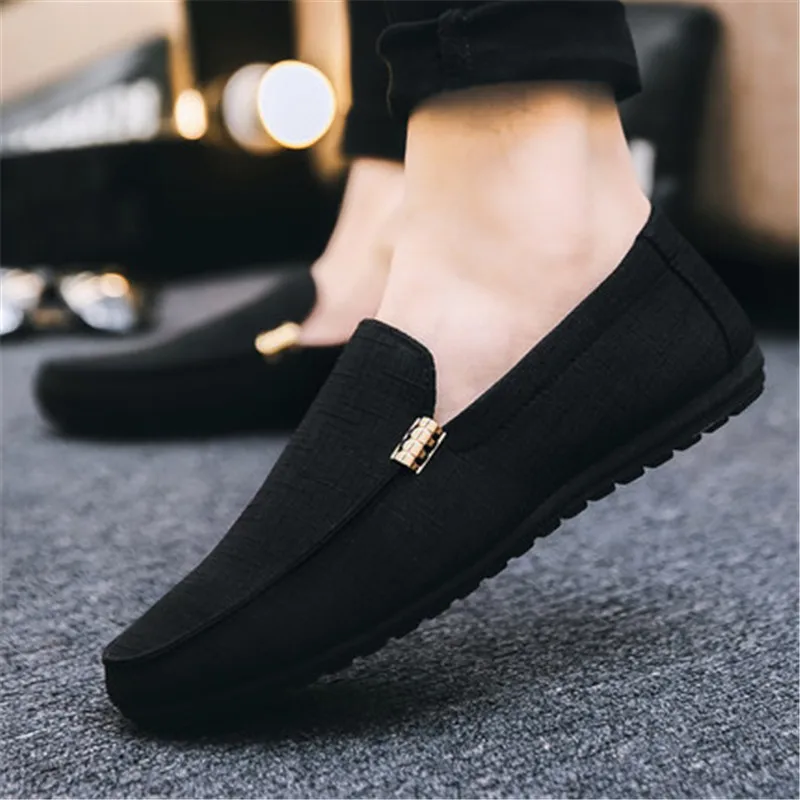 

Men Casual Shoes Comfort Men Shoes Denim Male Shoes Adult Footwear 2020 New Men Loafers Canvas Shoes Men Sneakers Driving Shoes