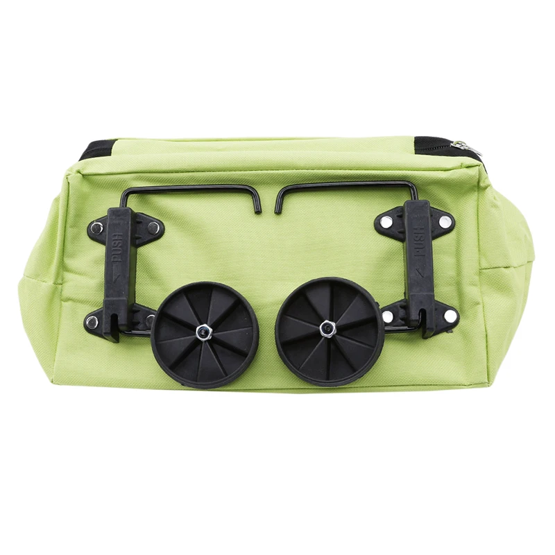 Экологические удобный складной ящик для хранения многофункциональная Зеленая