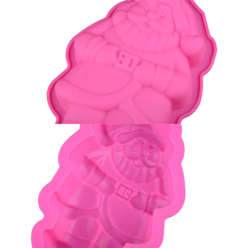 Силиконовая форма для выпечки Дед Мороз | Дом и сад