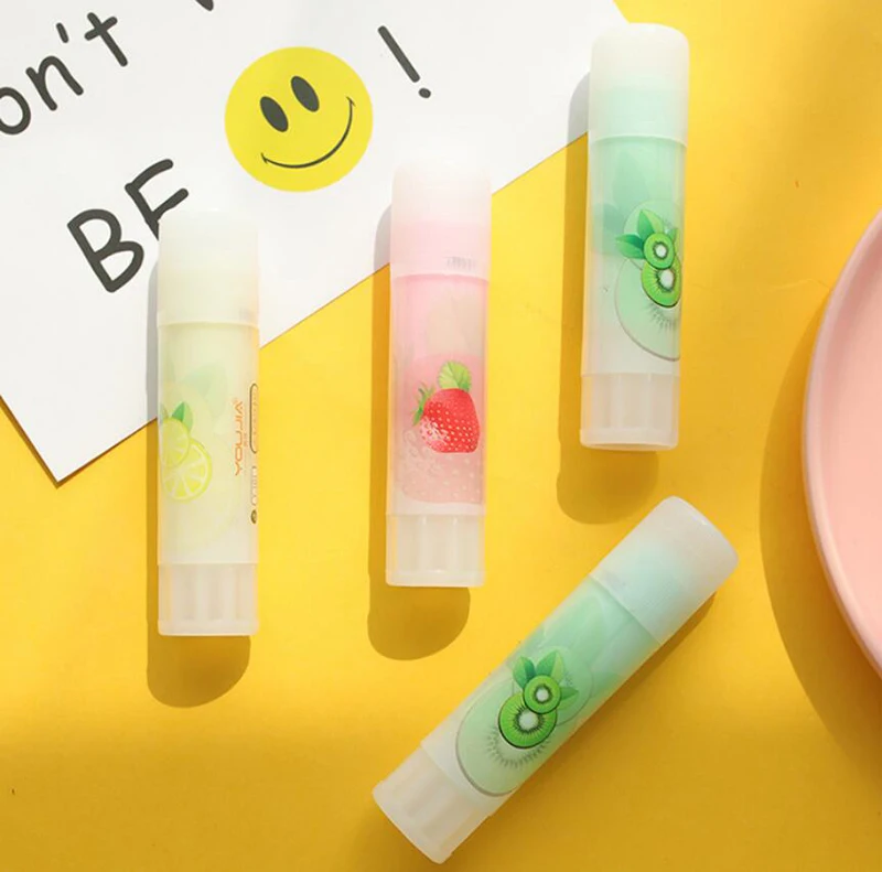 Высокое качество модный дизайн милый мультяшный студенческий однотонный клей